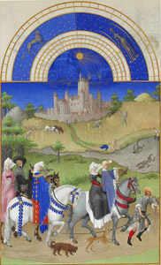 Les très riches heures du duc de Berry - Août- Domaine public